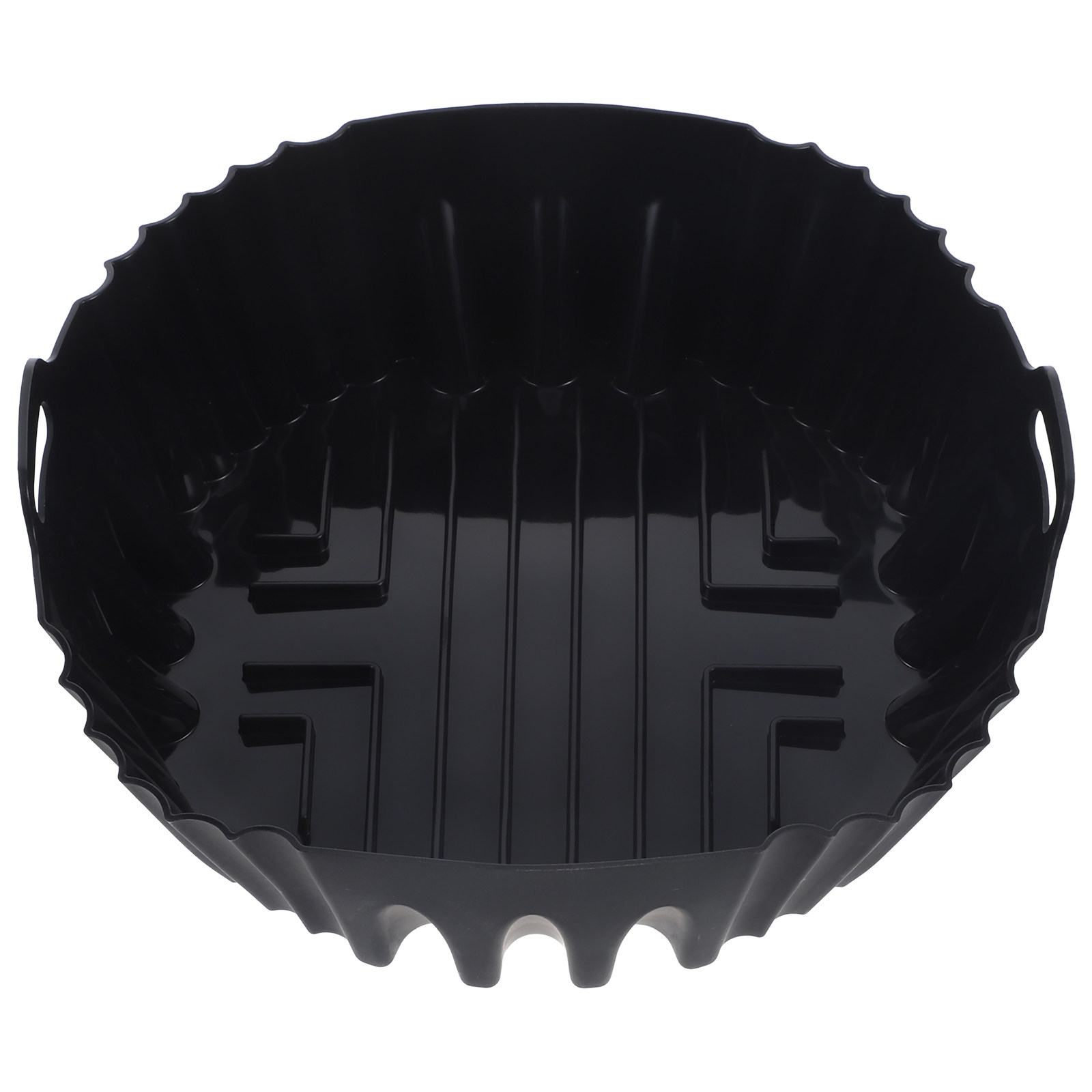 Air Fryer Silicone Pot Liner - 에어프라이어용 실리콘 라이너, 이중 손잡이, 논스틱