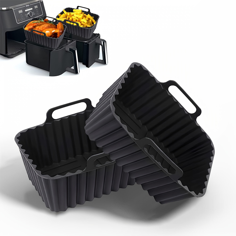 에어프라이어용 실리콘 용기 2개, 내열성 에어프라이어  - Air Fryer Silicone Pot Liner 리뷰 및 가격