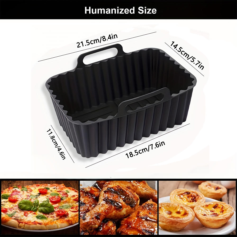 에어프라이어용 실리콘 용기 2개, 내열성 에어프라이어  - Air Fryer Silicone Pot Liner 리뷰 및 가격