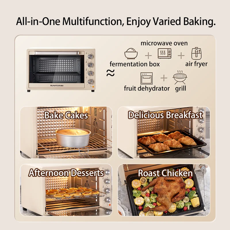 SUNATUR 2200W 고온 공기 순환 오븐, 소형  - Small Appliances 리뷰 및 가격