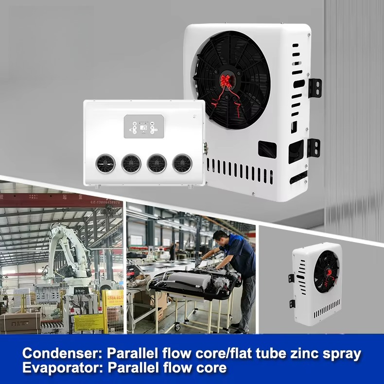 원격 제어 슬리퍼 12볼트 DC 분리형 에어컨 RV 차 - Air Conditioners 리뷰 및 가격