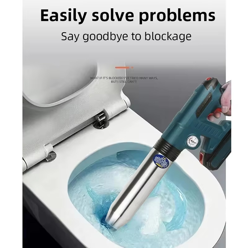 전동 에어 플런저 변기 막힘 제거 도구 - 강력한 배관 - Home Appliances 리뷰 및 가격